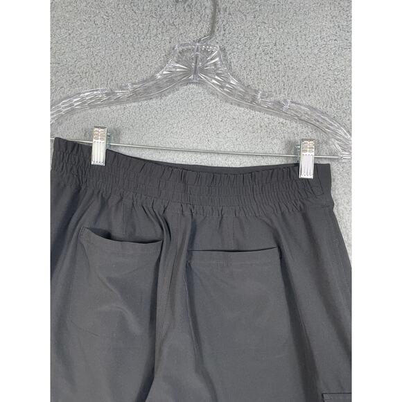 Athleta Womens Size 2 Black Pull On Shorts Cargo - Picture 5 of 7